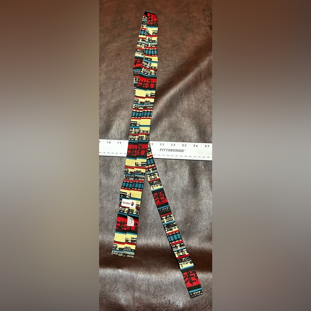 Vintage Rooster Men Square Bottom Novelty Necktie